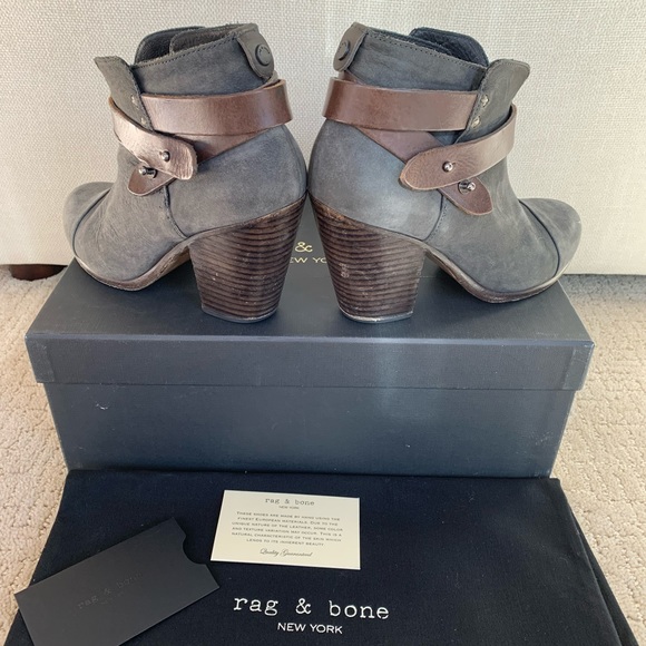 Rag & Bone Harrow ankle boot, Slate women’s 37 - Picture 2 of 7